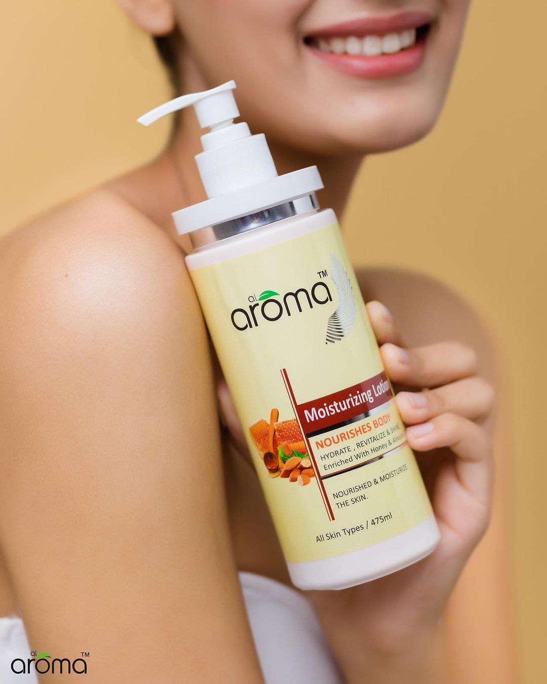 Moisturizing Lotion – Daily Hydration with Honey & Vitamin E for Soft, Smooth Skin