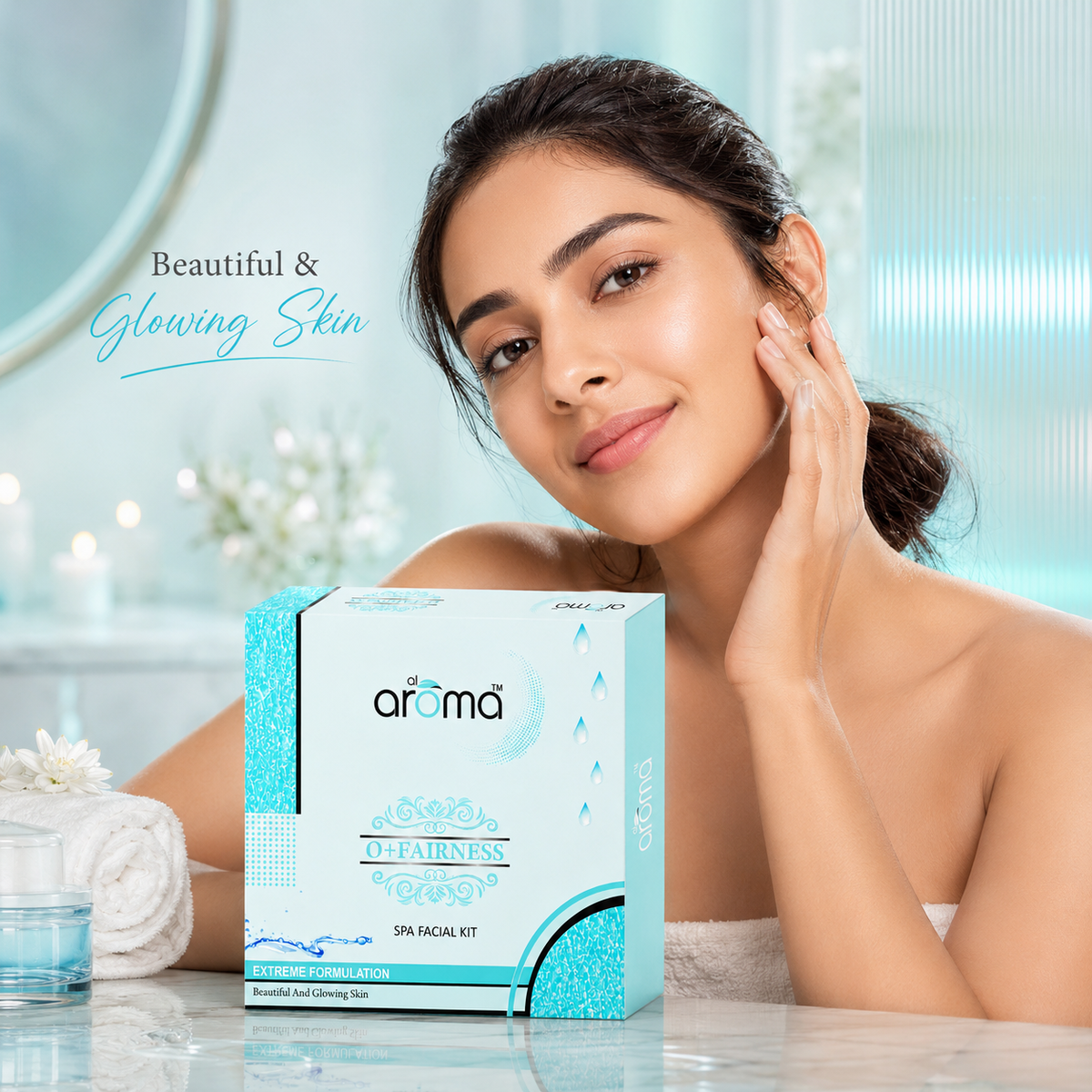 O+ Fairness Spa Facial Kit – Skin Brightening & Tan Removal Treatment for All Skin Types