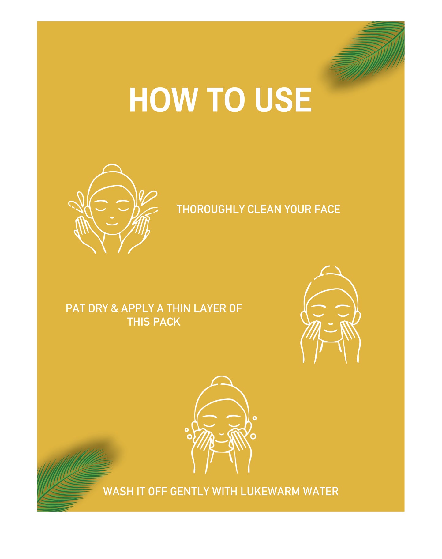 Gold Radiance Face Pack – Luxury Glow Face Mask with Real Gold Particles
