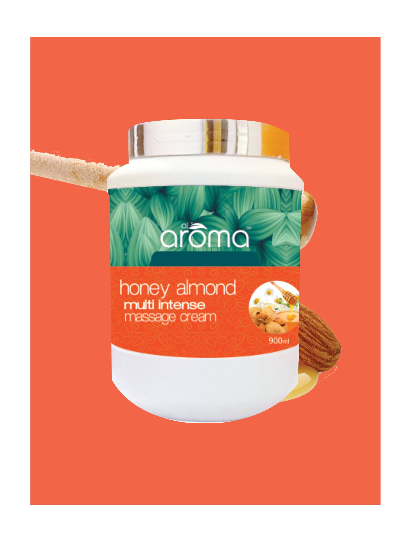 Honey Almond Massage Cream – Deep Moisturizing & Softening Cream for Dry and Dull Skin
