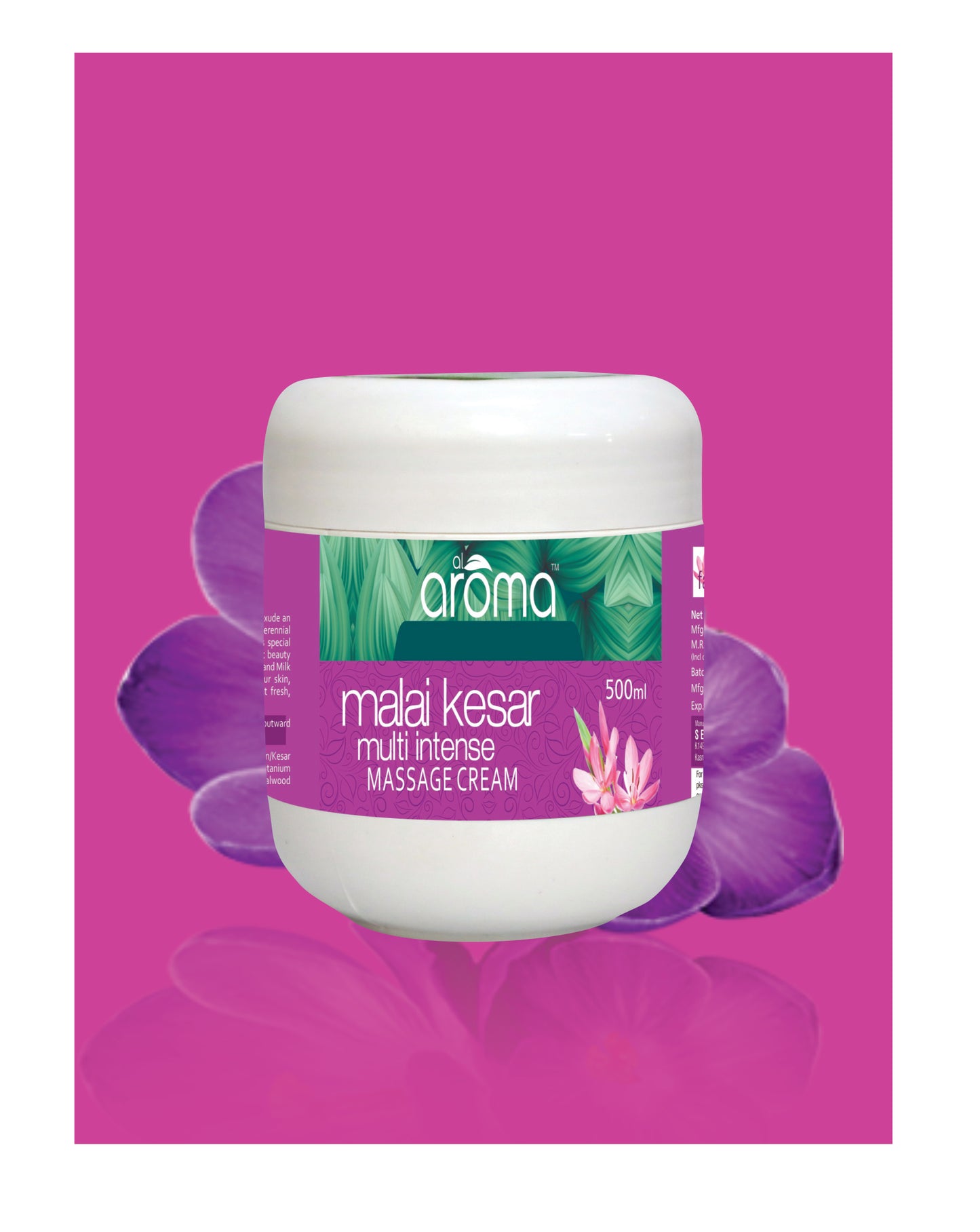 Malai Kesar Multi Intense Massage Cream- For Glowing & Moisturized Skin