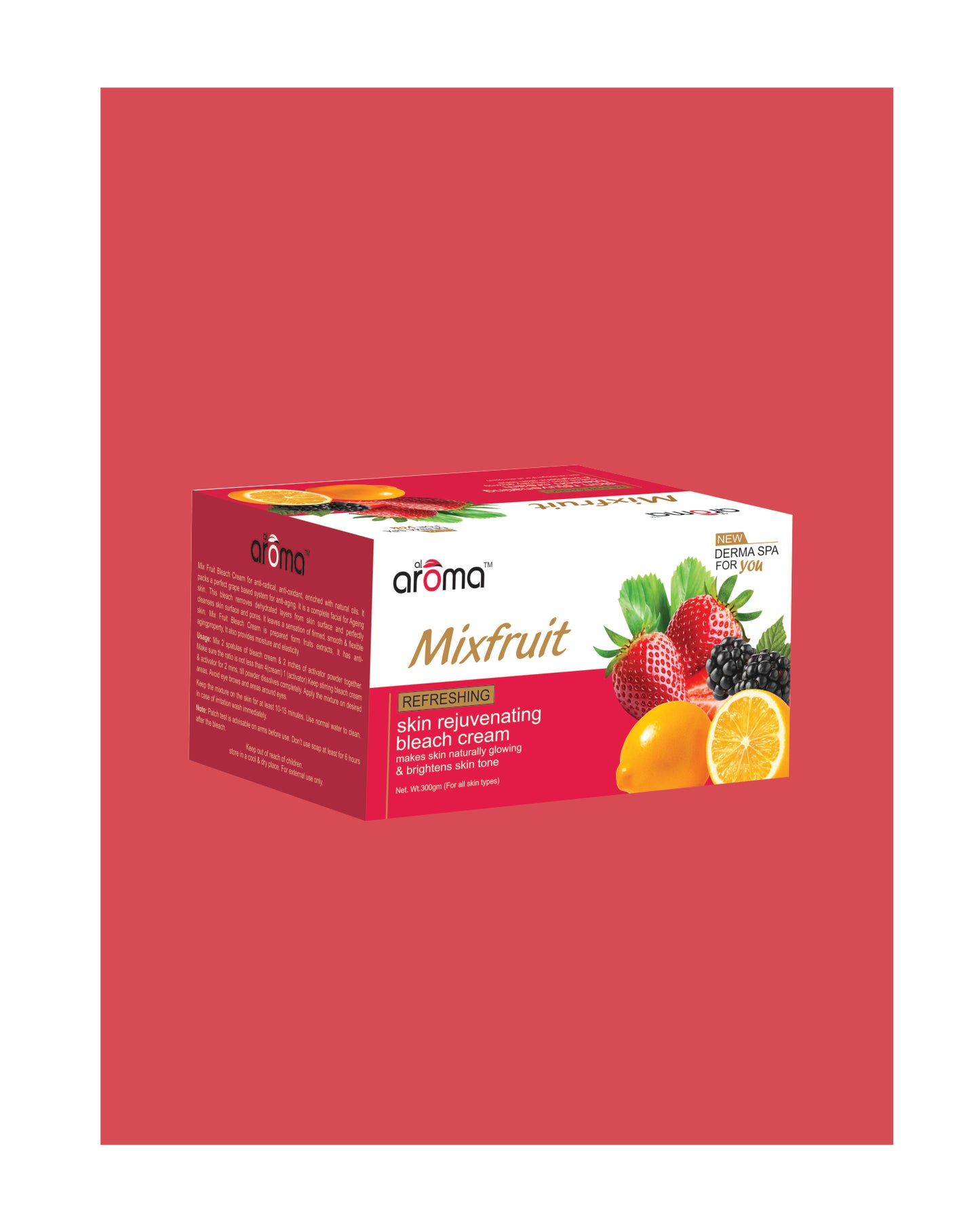 Mix Fruit Bleach Cream – Radiance-Boosting Herbal Bleach for Tan Removal & Glowing Skin