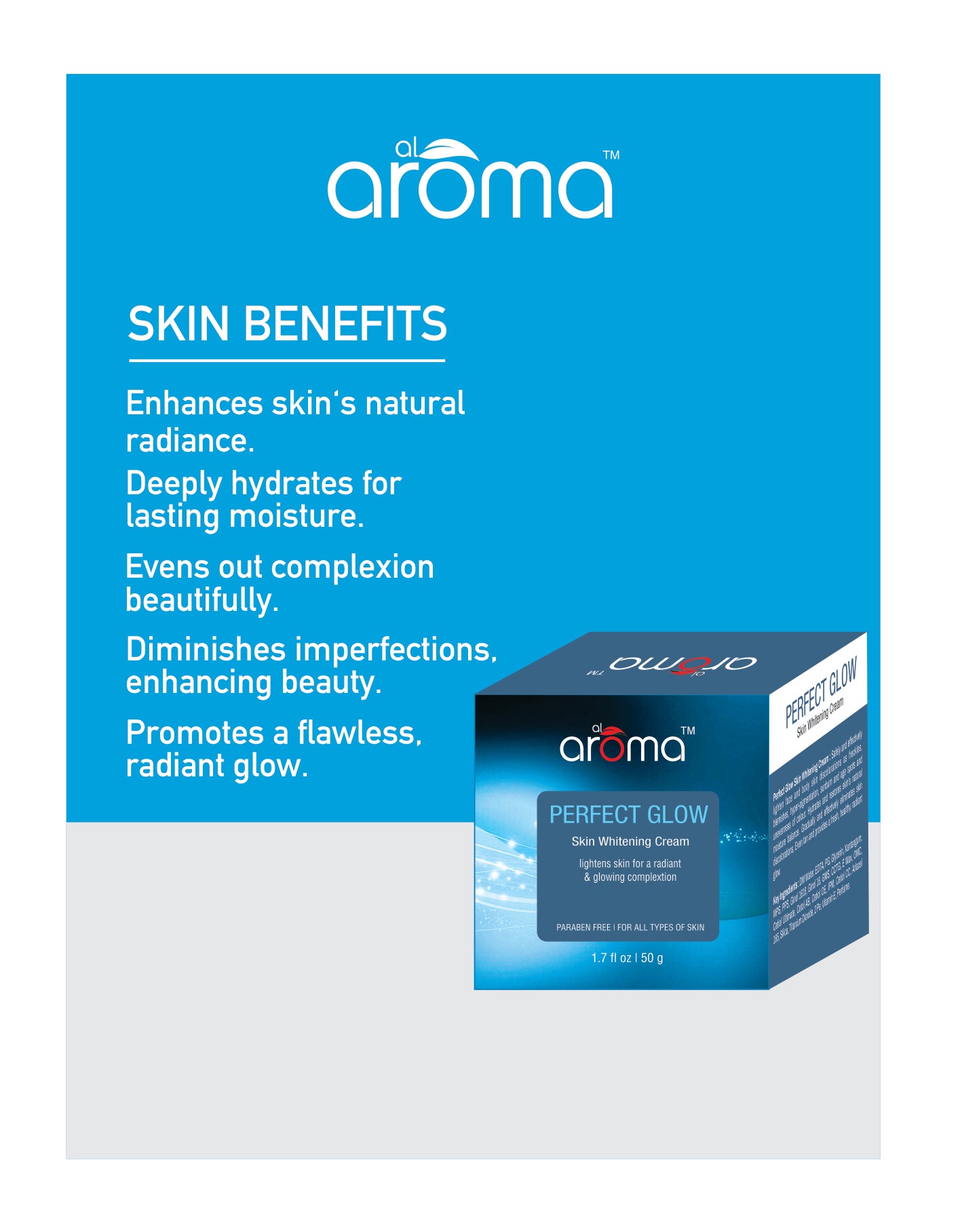 Perfect Glow Skin Whitening Cream – Brightening & Even Tone Cream for Radiant Complexion