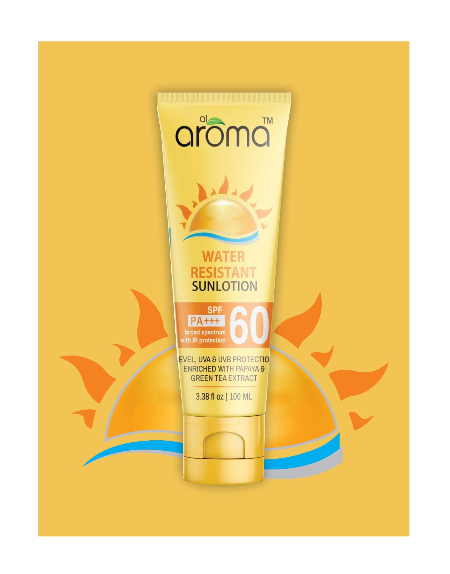 SPF 60 PA+++ Sunscreen Lotion – High Protection Formula for Intense Sun Exposure