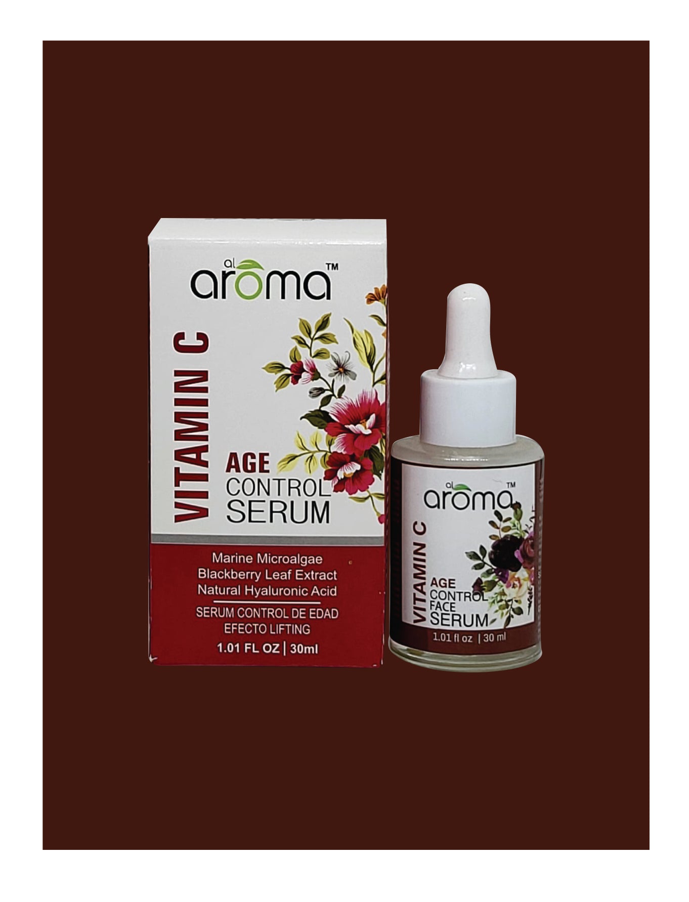 Age Control Face Serum – Anti-Wrinkle; Firming Serum with Retinol, Peptides; Hyaluronic Acid
