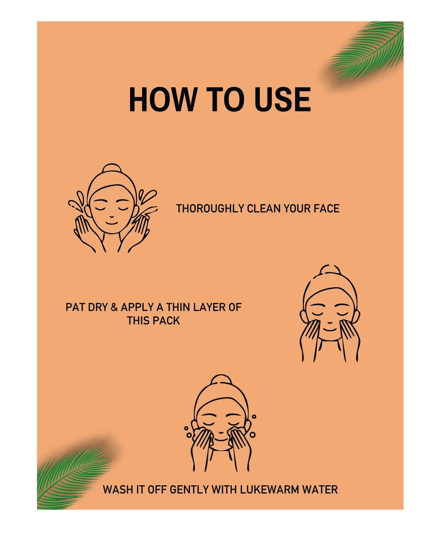 Papaya Care Face Pack – Tan Removal & Brightening Mask for Glowing Skin