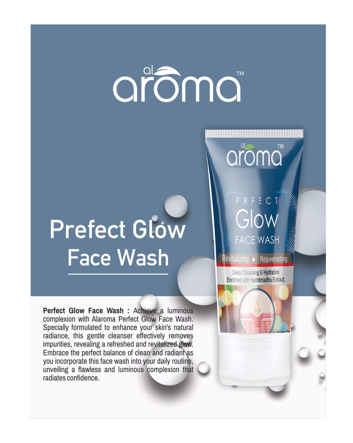 Perfect Glow Face Wash – Radiance-Boosting Daily Cleanser for Bright, Healthy Skin