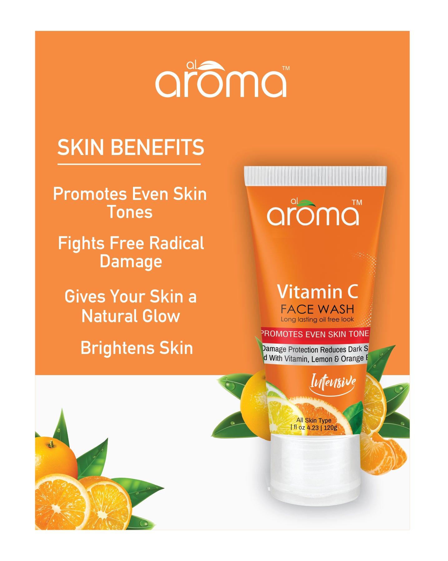 Vitamin C Face Wash โ Brightening & Antioxidant Cleanser for Radiant Skin