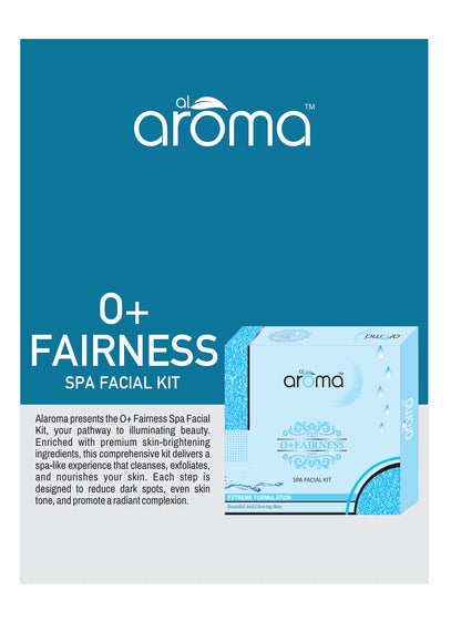 O+ Fairness Spa Facial Kit – Skin Brightening & Tan Removal Treatment for All Skin Types