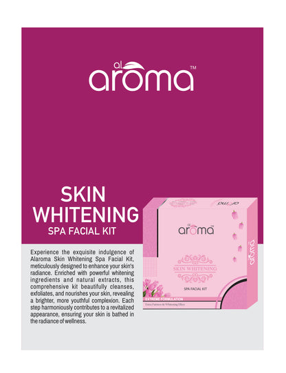 Skin Whitening Spa Facial Kit – Brightening & Pigmentation Control Treatment for Radiant Skin