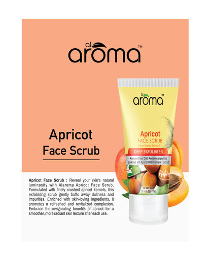 Apricot Face Scrub – Gentle Exfoliating Scrub for Smooth & Glowing Skin