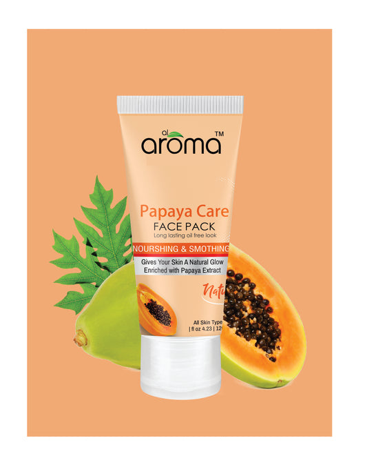 Papaya Care Face Pack – Tan Removal & Brightening Mask for Glowing Skin