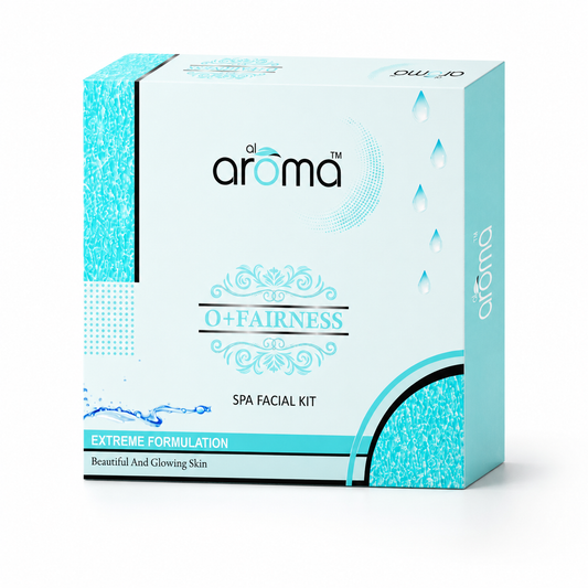 O+ Fairness Spa Facial Kit – Skin Brightening & Tan Removal Treatment for All Skin Types