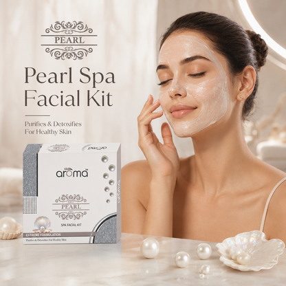 Pearl Spa Facial Kit – Skin Polishing & Brightening Facial Treatment for a Luminous Glow