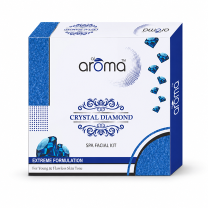 Crystal Diamond Spa Facial Kit – Instant Glow & Skin Polishing Treatment for All Skin Types
