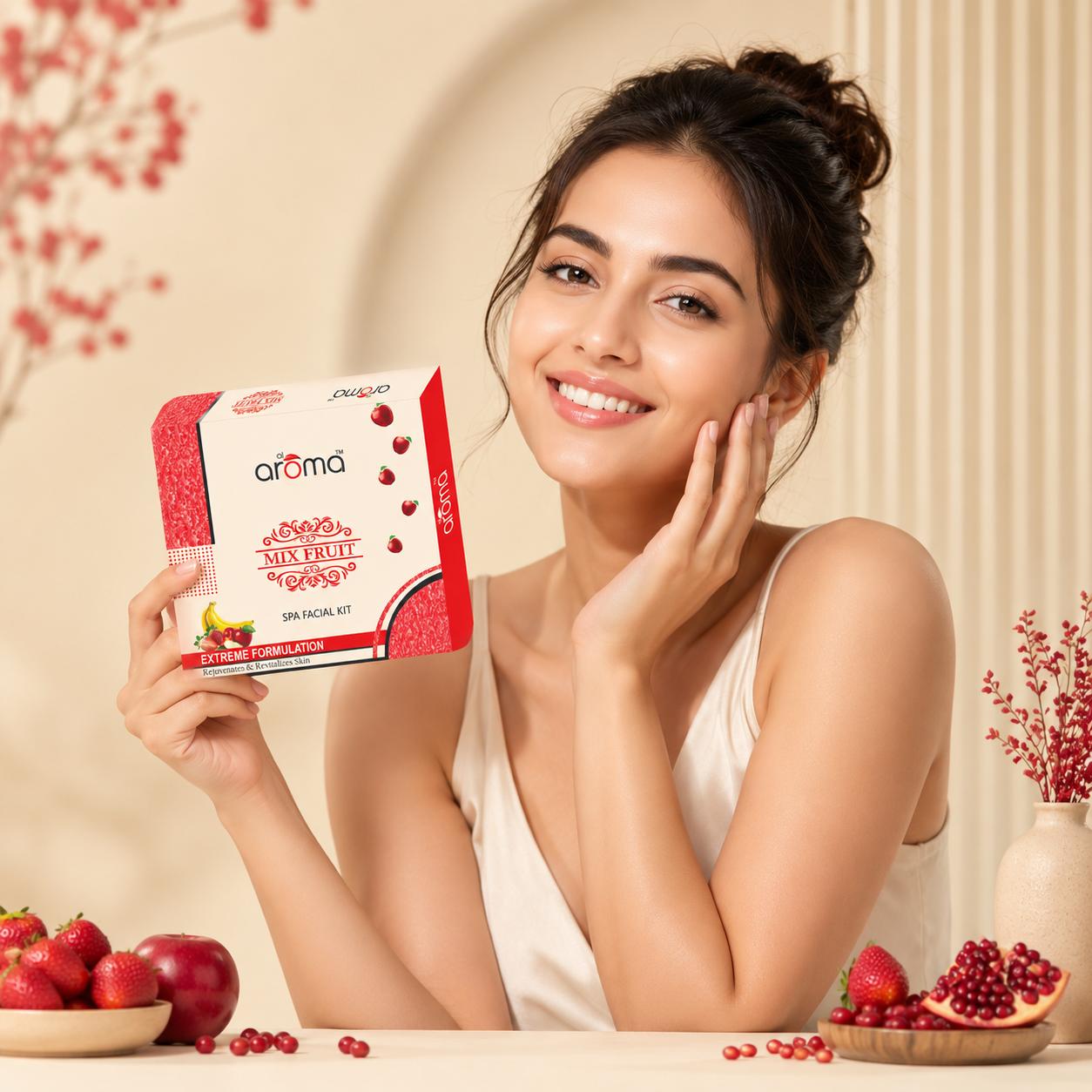 Mix Fruit Spa Facial Kit – Nourishing & Revitalizing Facial Treatment for Fresh, Glowing Skin