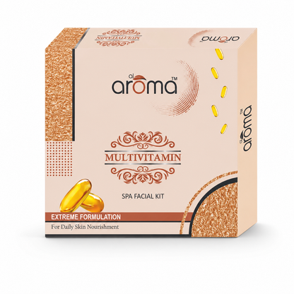 Multivitamin Spa Facial Kit – Skin Revitalizing & Nourishing Facial Treatment for Healthy Glow