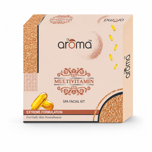 Multivitamin Spa Facial Kit – Skin Revitalizing & Nourishing Facial Treatment for Healthy Glow