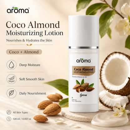 Coco Almond Moisturizing Lotion – Deep Nourishment for Dry & Rough Skin