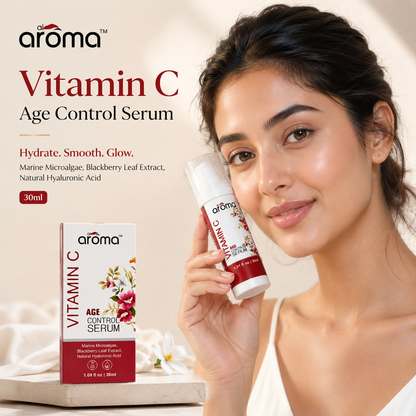 Age Control Face Serum – Anti-Wrinkle; Firming Serum with Retinol, Peptides; Hyaluronic Acid