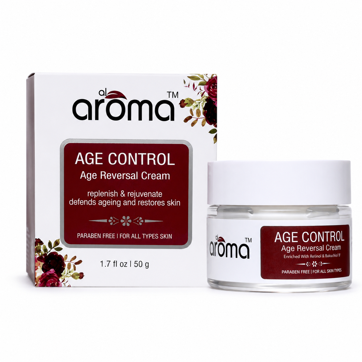 Age Control Age Reversal Cream – Anti-Wrinkle & Firming Moisturizer for Youthful Skin