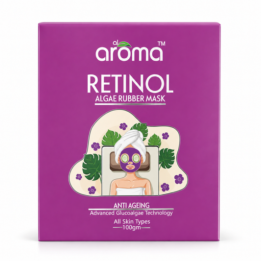 Retinol Algae Rubber Mask – Anti-Aging Peel-Off Mask with Retinol & Sea Algae for Firm, Youthful Skin