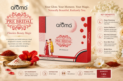 Pre Bridal Glow Spa Facial Kit – Bridal Radiance & Deep Skin Nourishment for All Skin Types