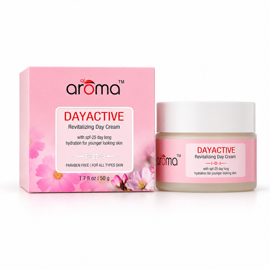 Day Active Revitalizing Cream With SPF 25 – Daily Moisturizer with Sun Protection & Skin Brightening