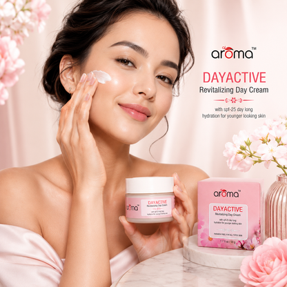Day Active Revitalizing Cream With SPF 25 – Daily Moisturizer with Sun Protection & Skin Brightening