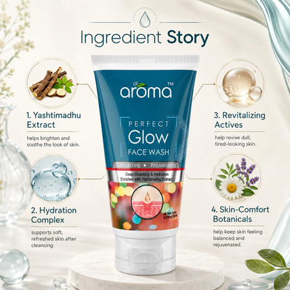 Perfect Glow Face Wash – Radiance-Boosting Daily Cleanser for Bright, Healthy Skin