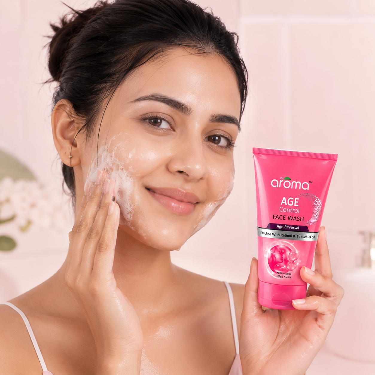 Age Control Face Wash – Anti-Aging Cleanser for Youthful & Firm Skin