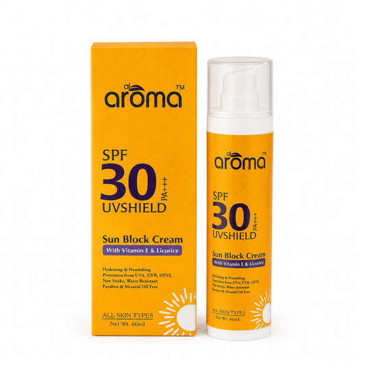 SPF 30 PA+++ Sun Block Lotion – Broad Spectrum UV Protection