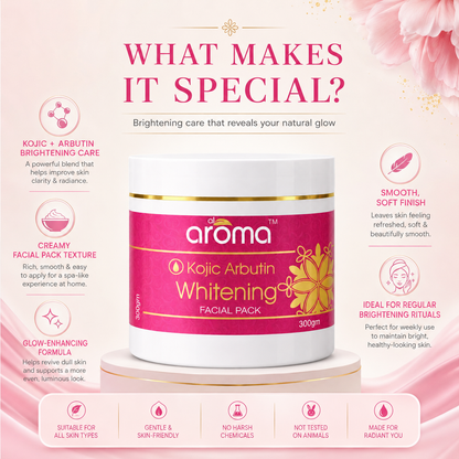 Kojic Arbutin Facial Pack – Advanced Brightening & Pigmentation Care Formula