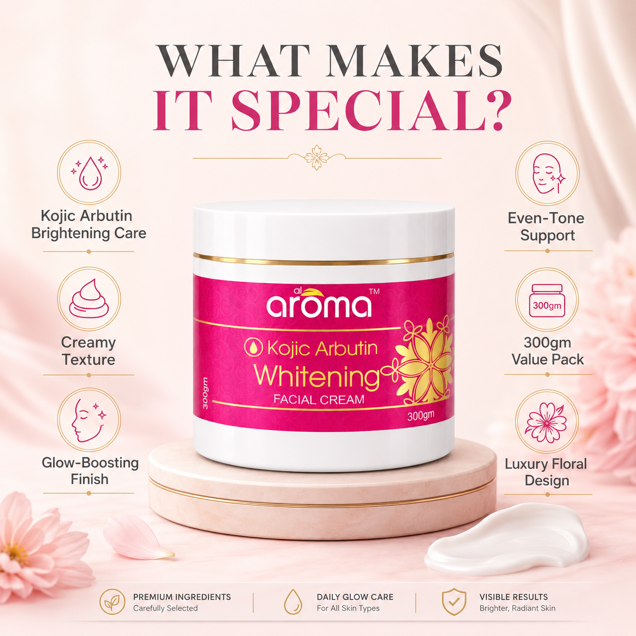 Kojic Arbutin Facial Cream – Advanced Brightening & Pigmentation Care Formula