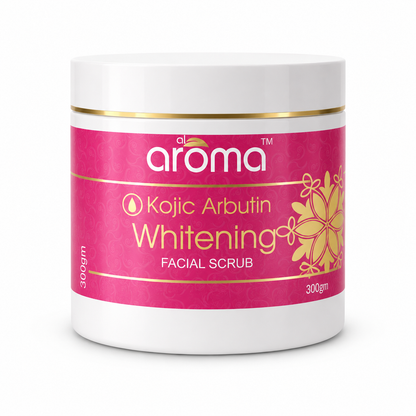 Kojic Arbutin Facial Scrub – Brightening & Skin Polishing Exfoliator