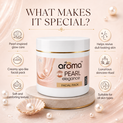Pearl Elegance Facial Pack – Luxurious Brightening & Radiance Therapy