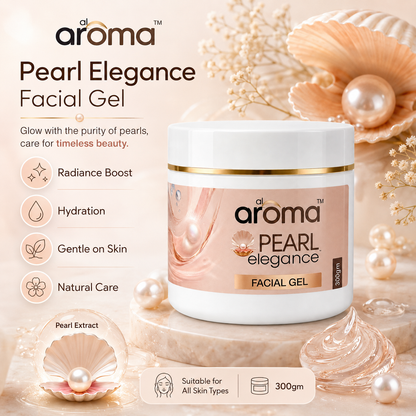 Pearl Elegance Facial Gel – Hydrating & Radiance-Boosting Facial Gel for Soft, Smooth & Luminous-Looking Skin