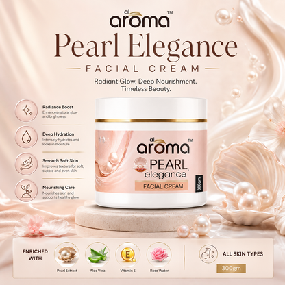 Pearl Elegance Facial Cream – Luxurious Brightening & Radiance Formula