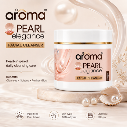 Pearl Elegance Facial Cleanser – Gentle Cleansing & Radiance-Boosting Face Cleanser for Soft, Smooth & Luminous-Looking Skin