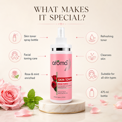 Skin Toner – Pore-Tightening & Hydrating Toner for Fresh, Balanced Skin