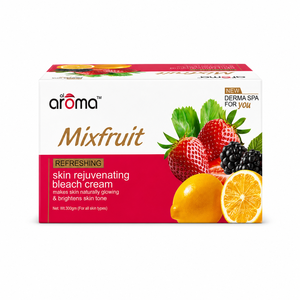 Mix Fruit Bleach Cream – Radiance-Boosting Herbal Bleach for Tan Removal & Glowing Skin