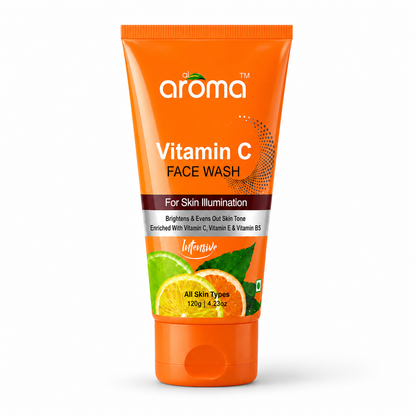 Vitamin C Face Wash – Brightening & Antioxidant Cleanser for Radiant Skin