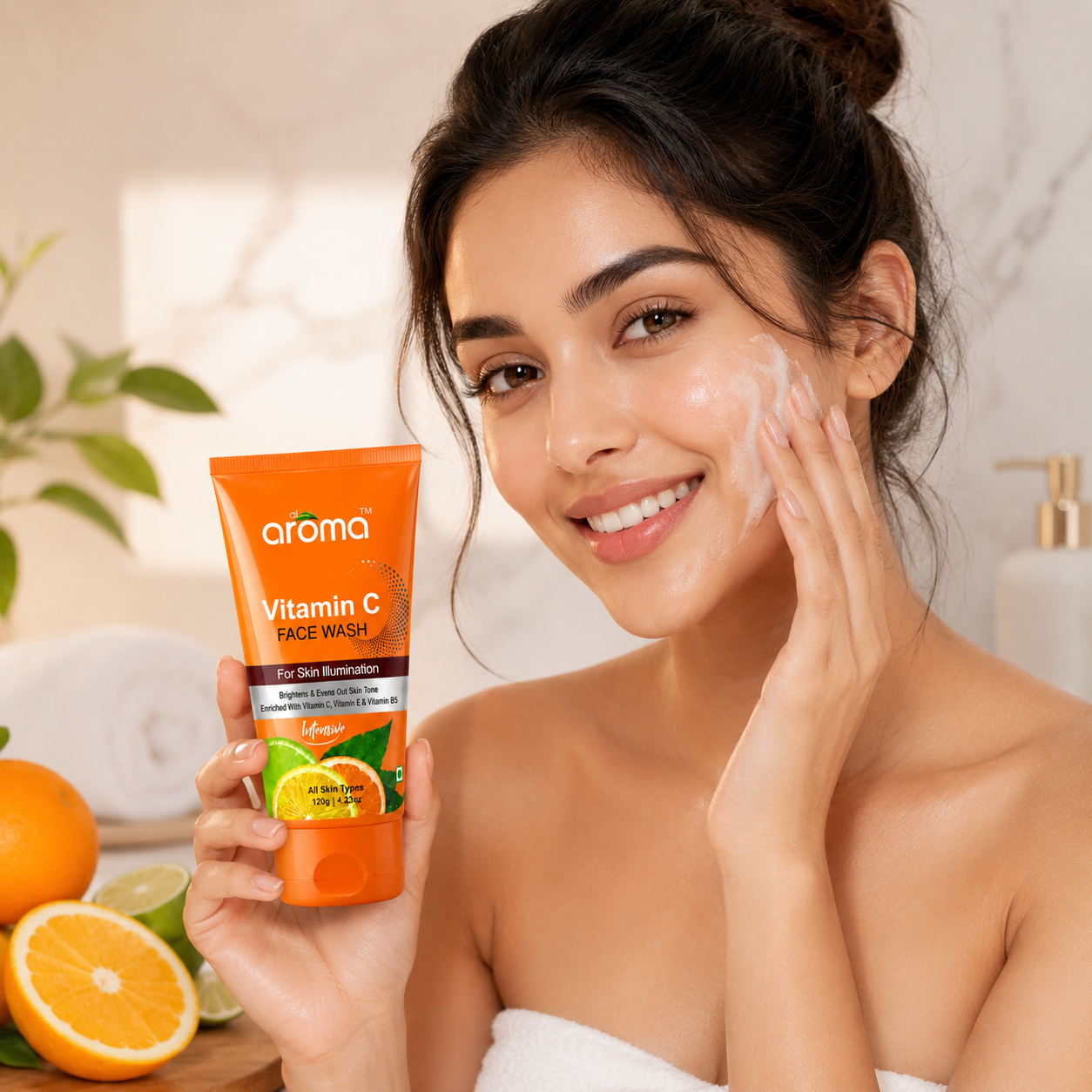 Vitamin C Face Wash – Brightening & Antioxidant Cleanser for Radiant Skin