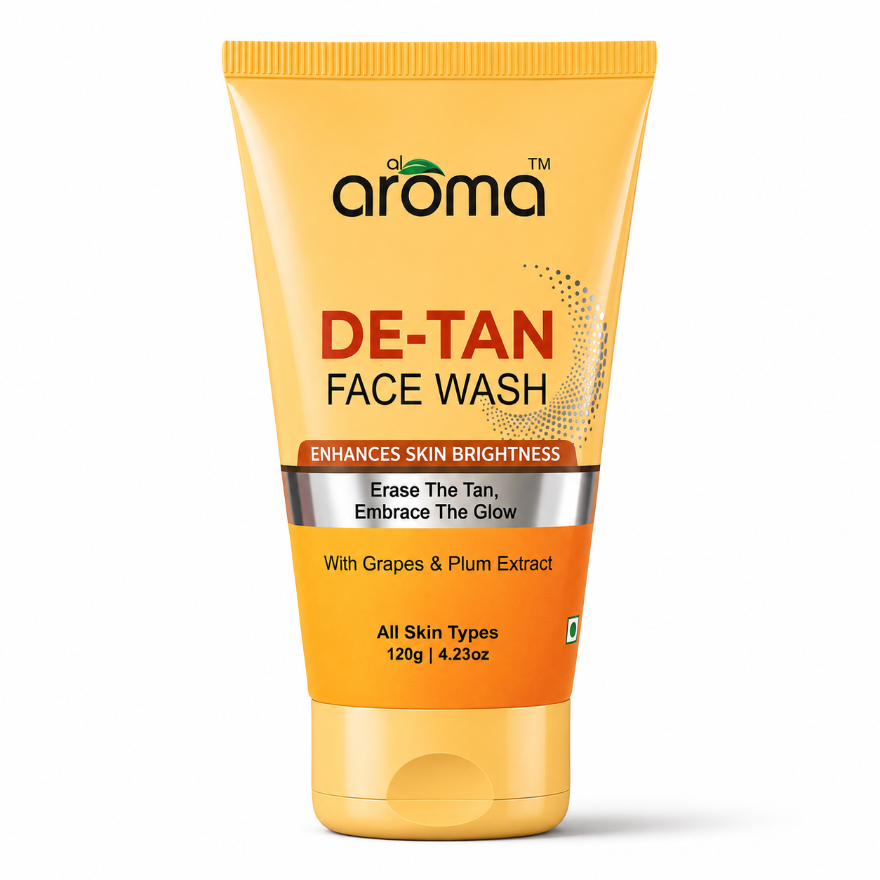 De Tan Face Wash – Tan Removal Cleanser for Brighter, Even-Toned Skin