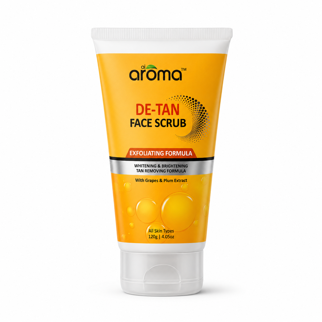 De Tan Face Scrub – Tan Removal & Exfoliating Scrub for Clear, Even-Toned Skin
