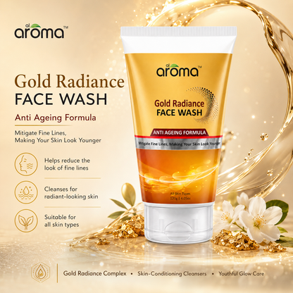 Gold Radiance Face Wash – Luxurious Cleanser for Glowing & Youthful Skin