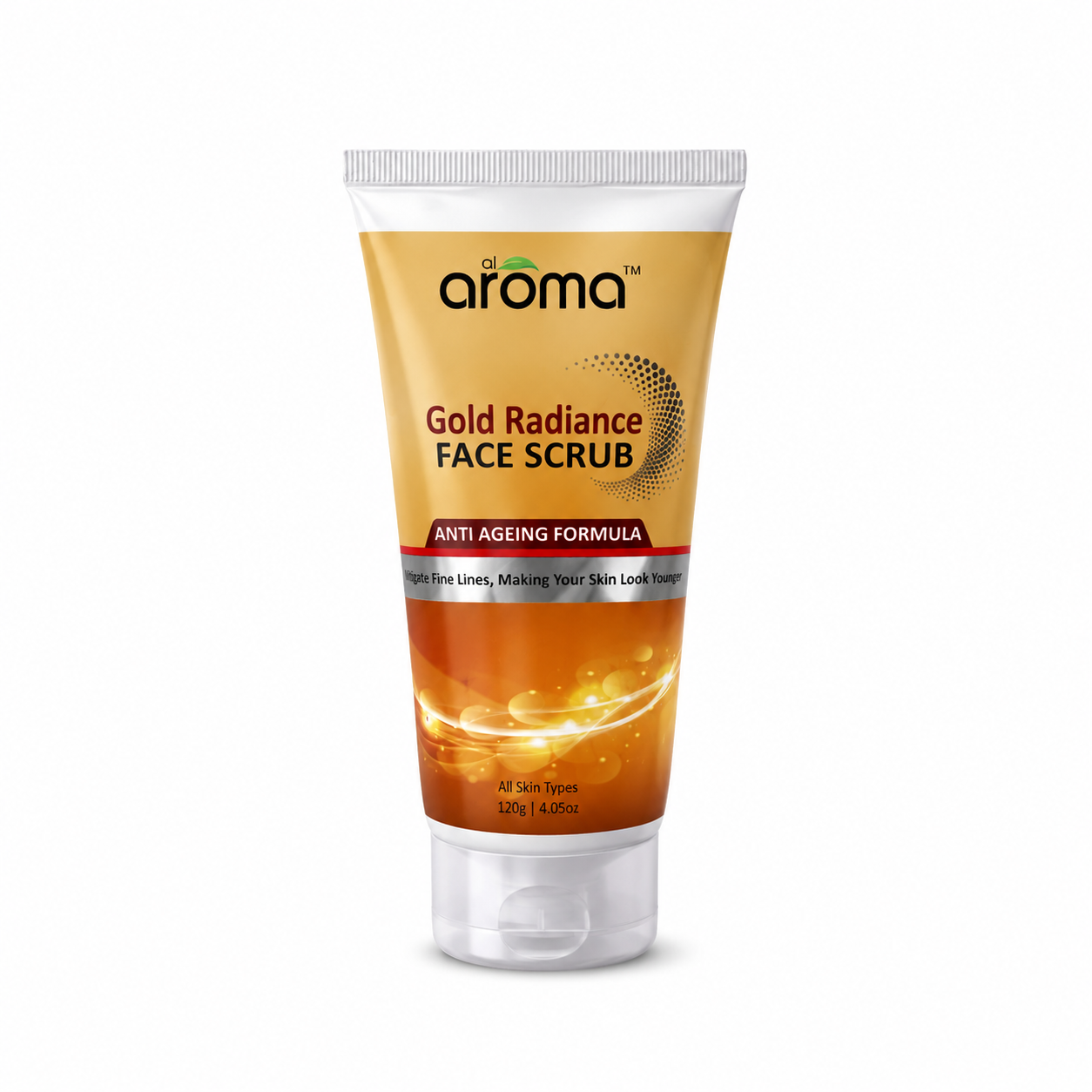 Gold Radiance Face Scrub – Luxurious Gold Exfoliator for Glowing & Smooth Skin