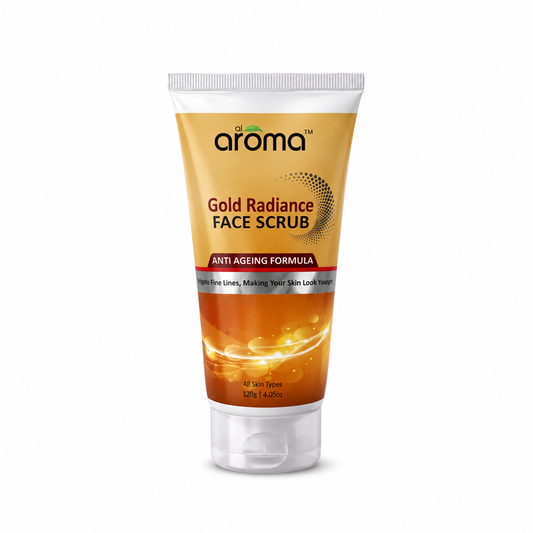 Gold Radiance Face Scrub – Luxurious Gold Exfoliator for Glowing & Smooth Skin