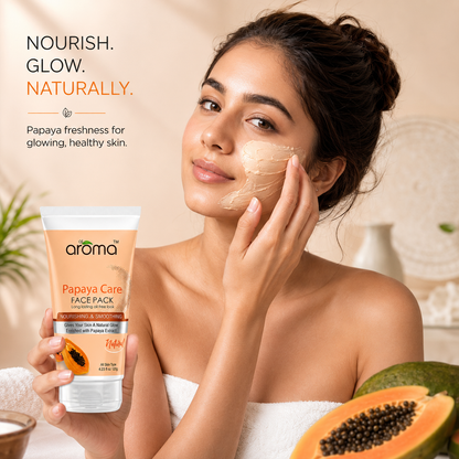 Papaya Care Face Pack – Tan Removal & Brightening Mask for Glowing Skin