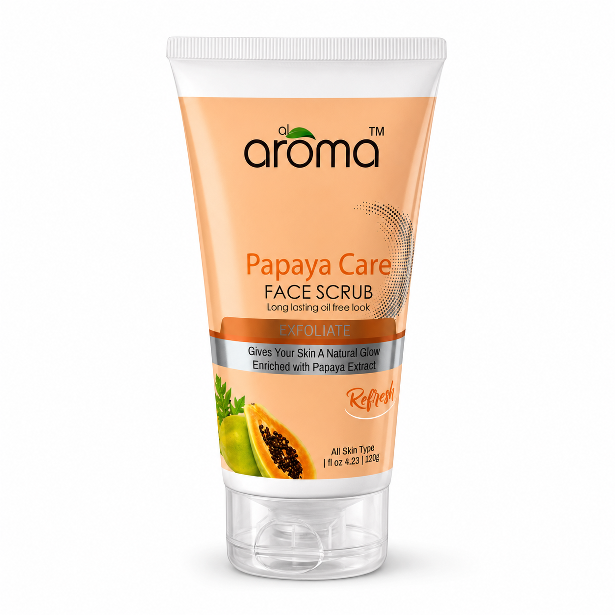 Papaya Care Face Scrub – Tan Removal & Brightening Scrub for Smooth, Glowing Skin